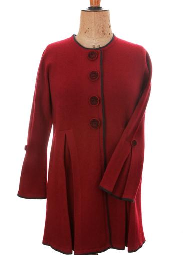 Long Pleated Jacket