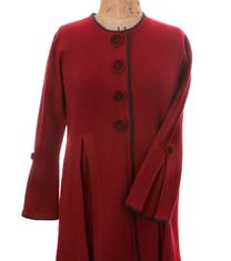 Long Pleated Jacket